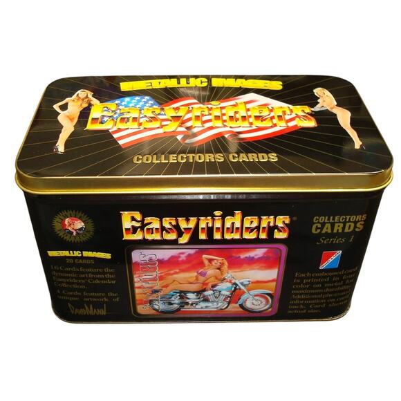 Easyriders Series 1 Metallic Images 20 Collectors Embossed Cards Limited Edition - Picture 1 of 12